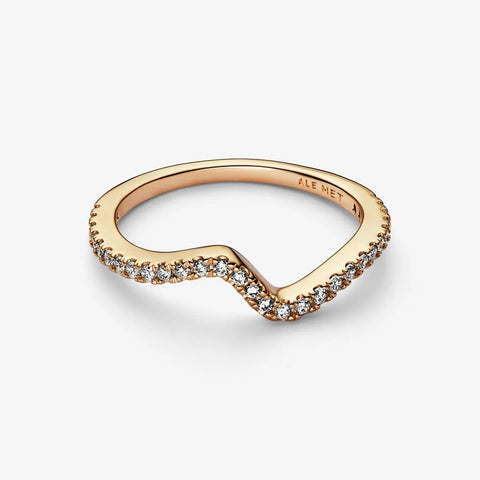 Anel Pandora Sparkling Wave