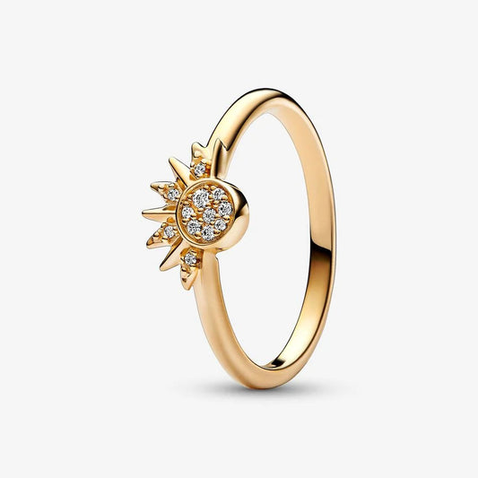 Anel Pandora Shine Celestial Sparkling Sun