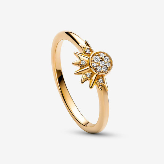 Anel Pandora Shine Celestial Sparkling Sun