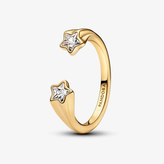 Anel Pandora Estrelas Cadentes
