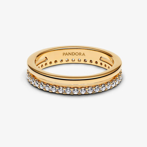 Anel Pandora Aro Duplo