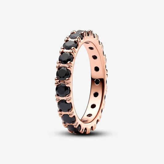 Anel Pandora Sparkling Row Eternity