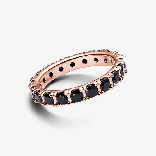 Anel Pandora Sparkling Row Eternity