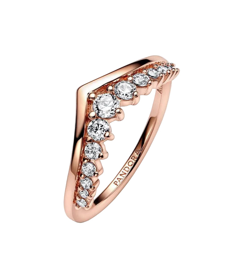 Anel Pandora Rose Timeless Wish Floating  Pavé