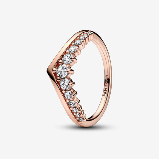 Anel Pandora Rose Timeless Wish Floating  Pavé
