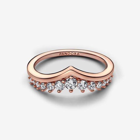 Anel Pandora Rose Timeless Wish Floating  Pavé