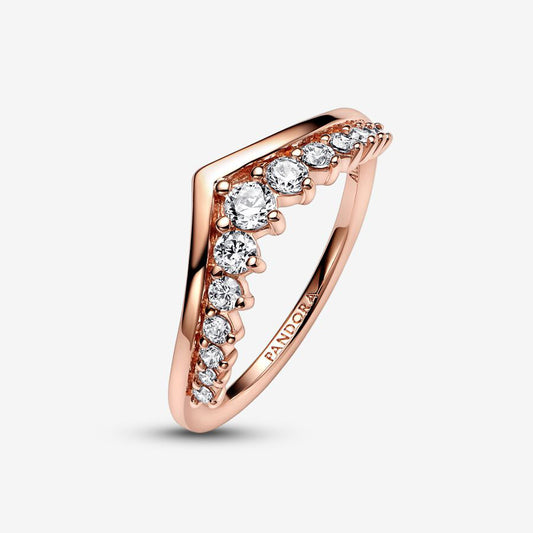 Anel Pandora Rose Timeless Wish Floating  Pavé