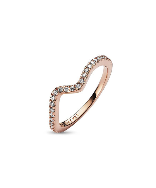 Anel Pandora Sparkling Wave