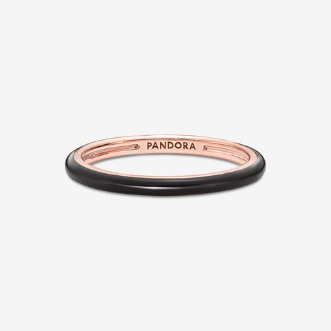 Anel Pandora ME Black Enamel