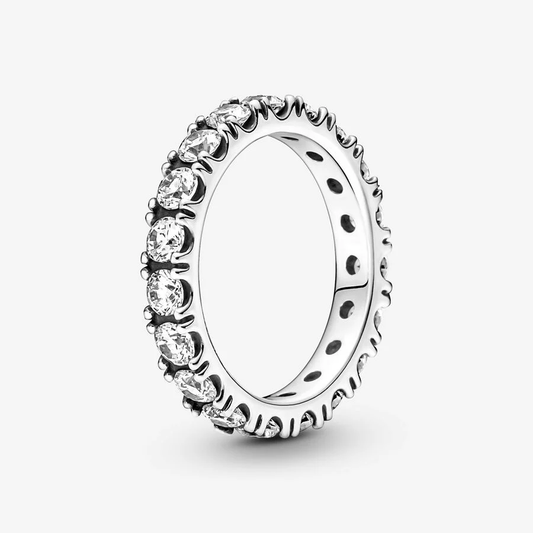 Anel Pandora Sparkling Row Eternity
