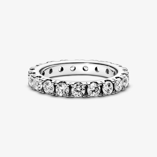 Anel Pandora Sparkling Row Eternity