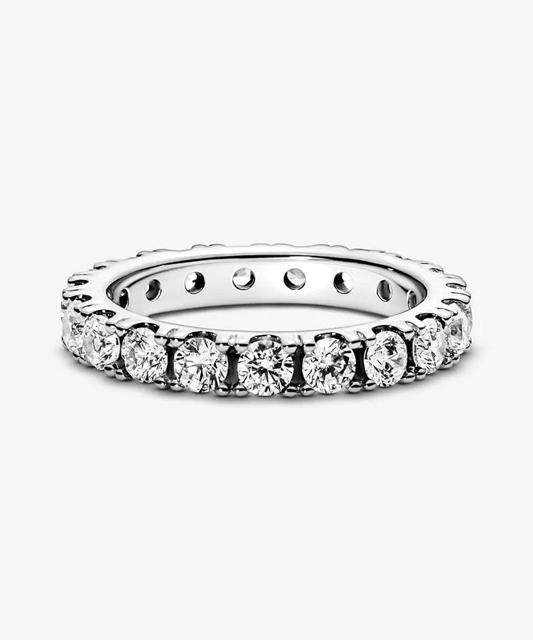 Anel Pandora Sparkling Row Eternity