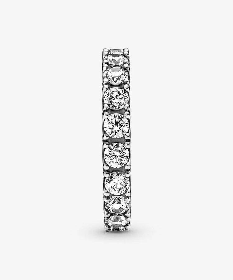 Anel Pandora Sparkling Row Eternity