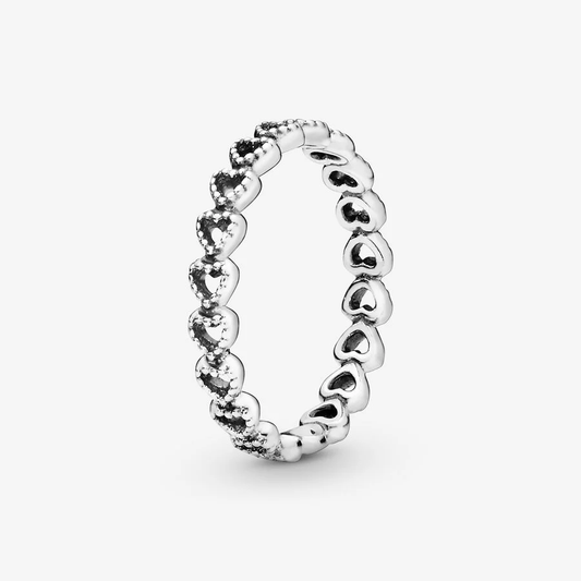 Anel Pandora Openwork Linked Love