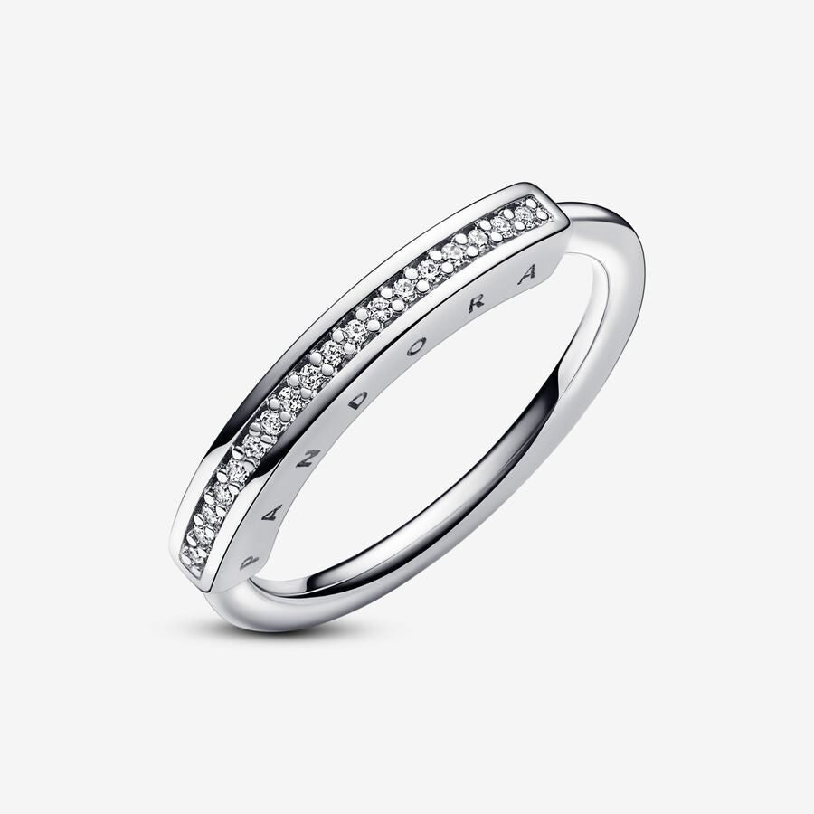 Anel Pandora Signature I-D  Pavé