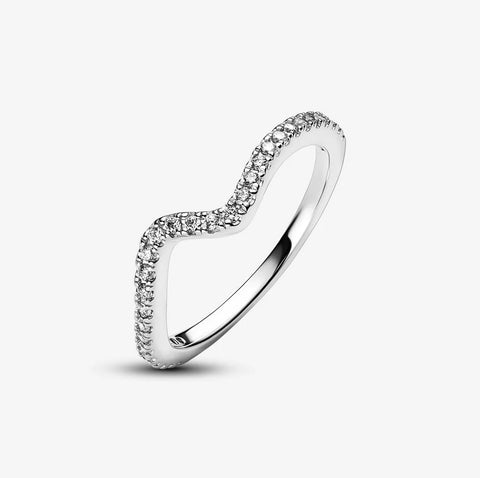Anel Pandora Sparkling Wave