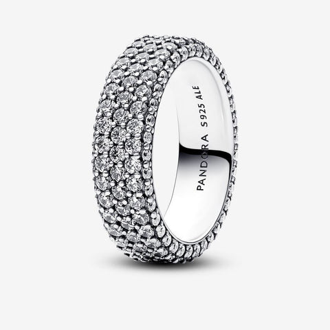 Anel Pandora Timeless  Pavé Triple