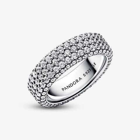 Anel Pandora Timeless  Pavé Triple