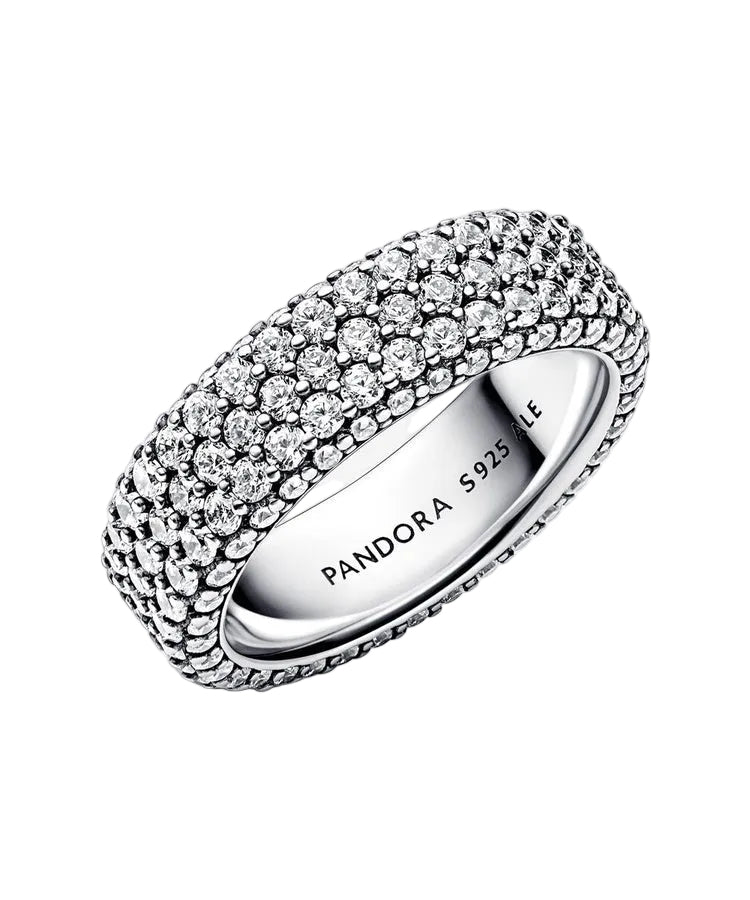 Anel Pandora Timeless  Pavé Triple