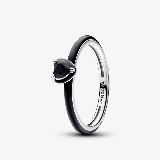 Anel Pandora ME Black Chakra Heart
