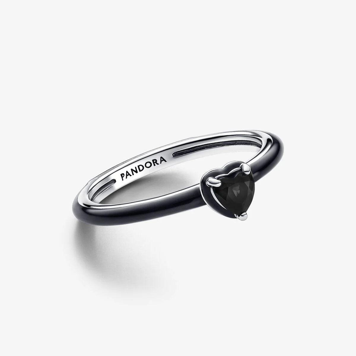 Anel Pandora ME Black Chakra Heart