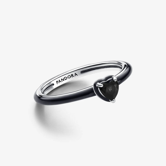Anel Pandora ME Black Chakra Heart