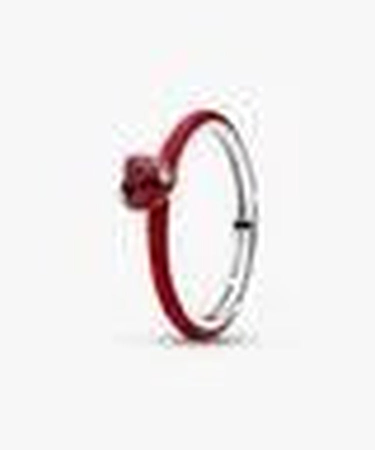 Anel Pandora Coração Chakra Vermelho