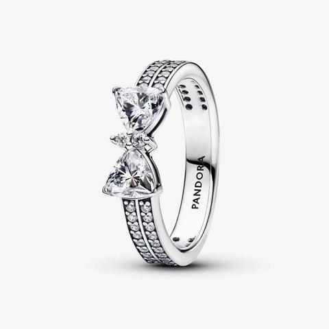 Anel Pandora Sparkling Bow