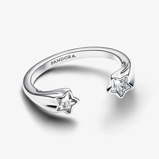 Anel Pandora Estrela Cadente