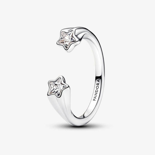 Anel Pandora Estrela Cadente