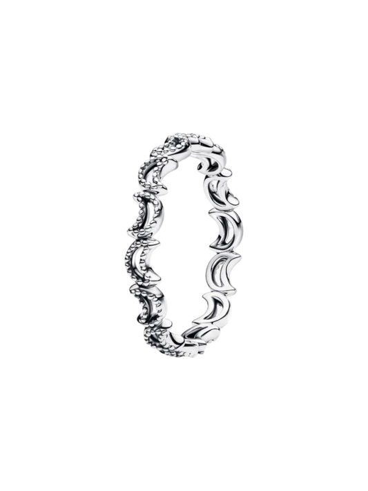 Anel Pandora Lua Crescente