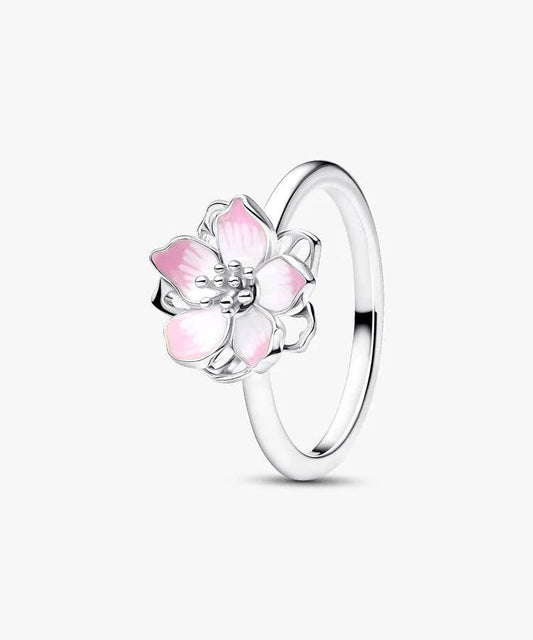 Anel Pandora Flor de Cerejeira