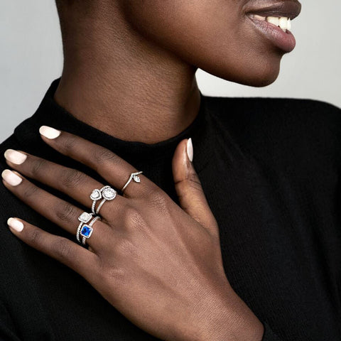 Anel Pandora Elevated Heart