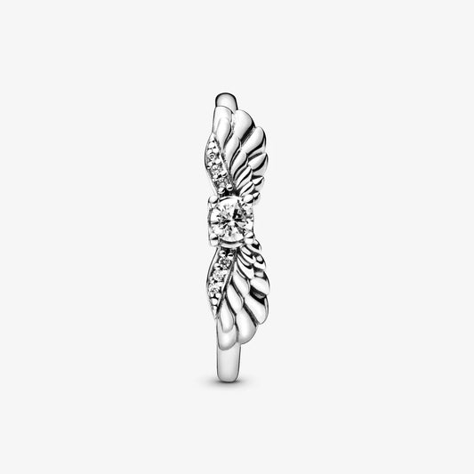 Anel Pandora Sparkling Angel Wings