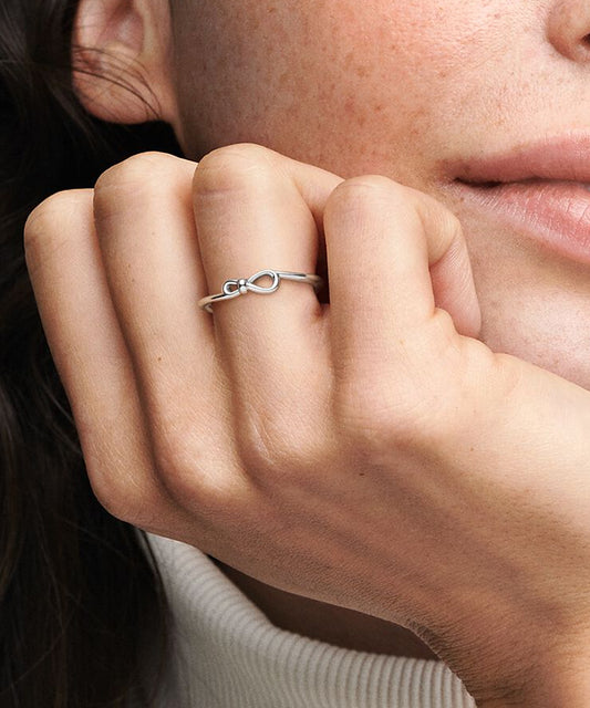 Anel Pandora Infinity Knot Joia