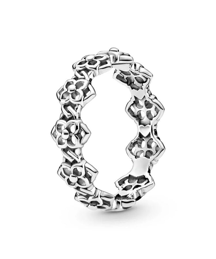 Anel Pandora Rose Petals Band