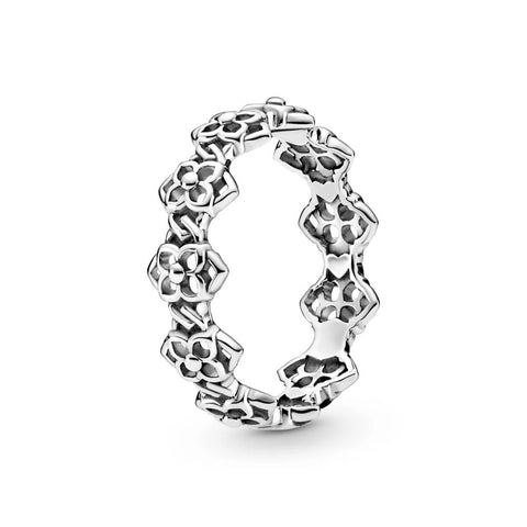 Anel Pandora Rose Petals Band