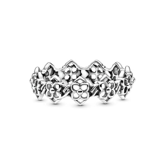 Anel Pandora Rose Petals Band