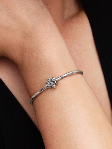 Conta Pandora Floco de Neve