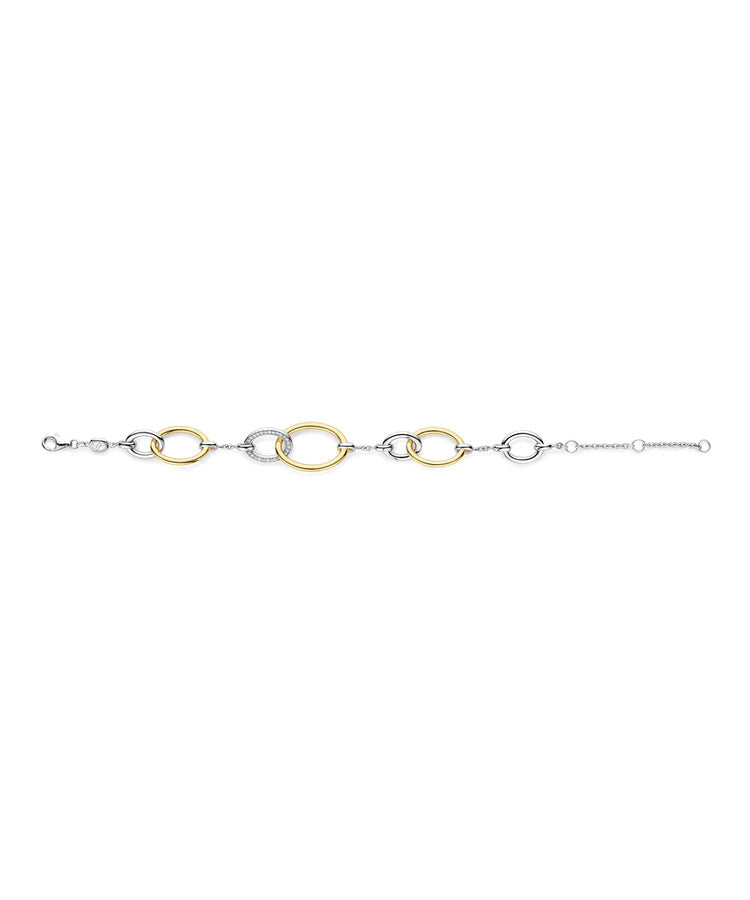 Pulseira Ti Sento Connected Circle 23096ZY