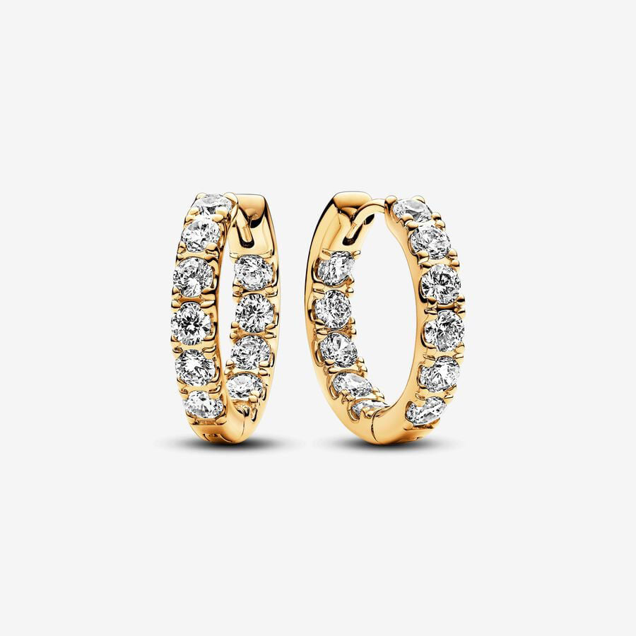 Brincos Pandora Shine Sparkling Row Eternity