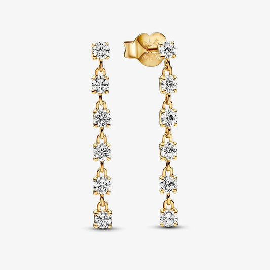 Brincos Pandora Sparkling Stones