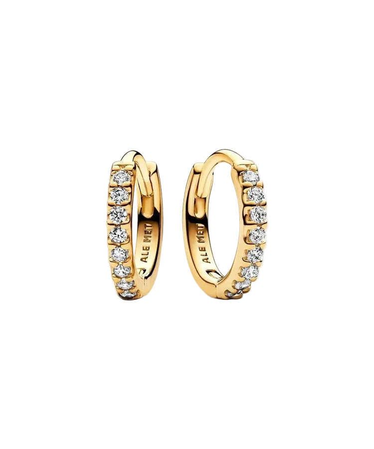 Brincos Pandora Shine Sparkling Huggie