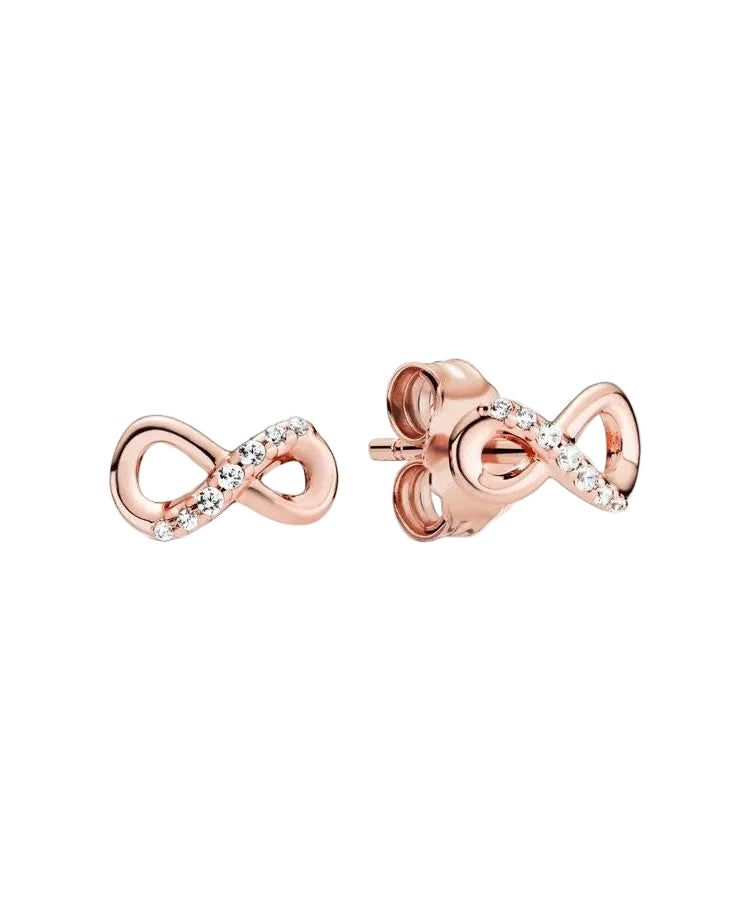 Brincos Pandora Rose Sparkling Infinity