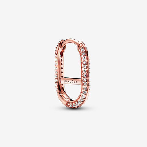 Brinco Pandora ME Argola Oval  Pavé Link
