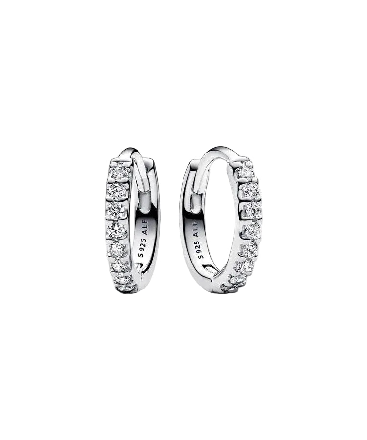 Brincos Pandora Sparkling Huggie