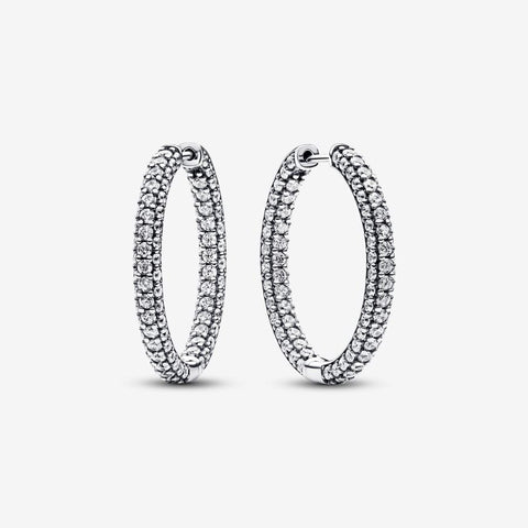 Brincos Pandora Timeless  Pavé
