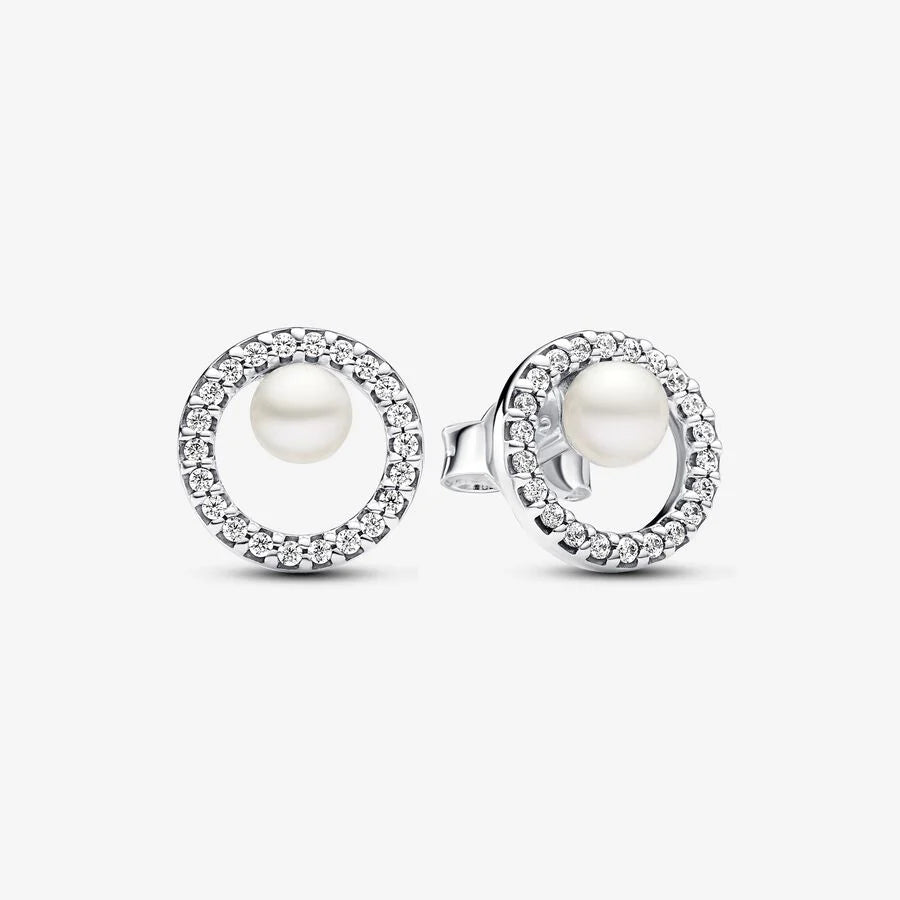 Brincos Pandora Treated Freshwater Cultured Pearl