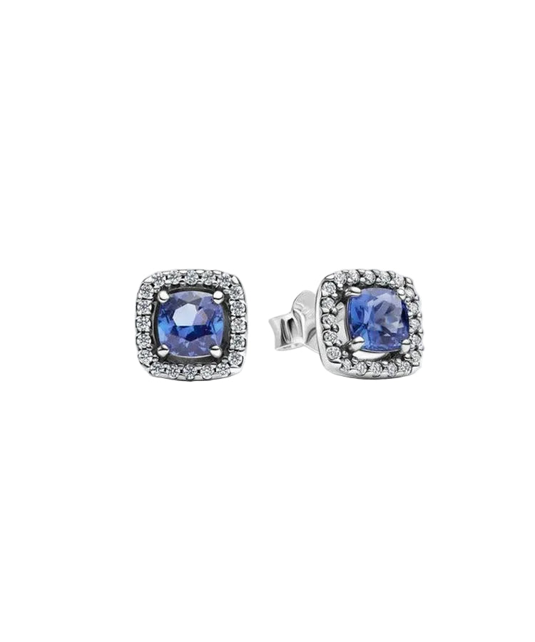 Brincos Pandora Sparkling Square