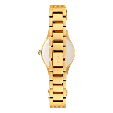 Relógio pulso Tous Epic Icon Mesh dourado